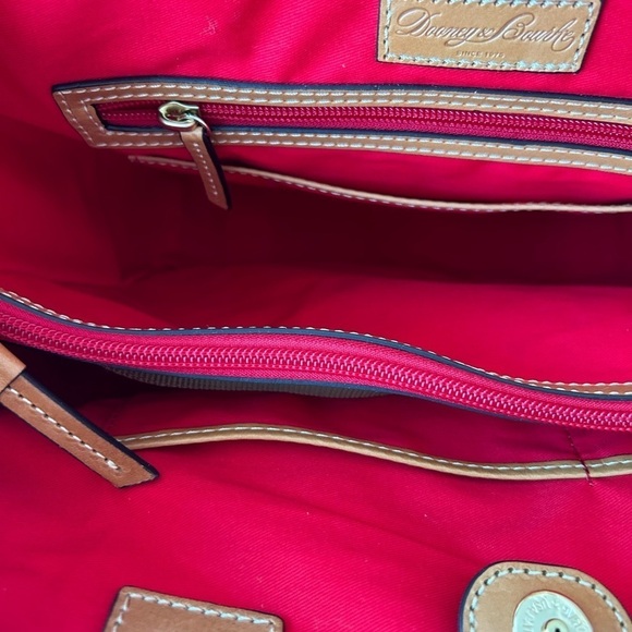 Dooney & Bourke NWT Blush/Midnight Leather    Tote - Picture 11 of 14